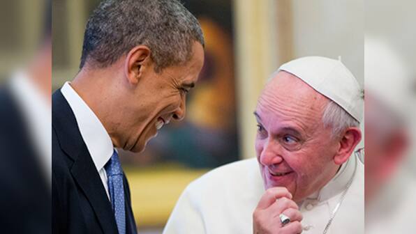'Incredibly moved', says Obama after hour-long meet with Pope Francis