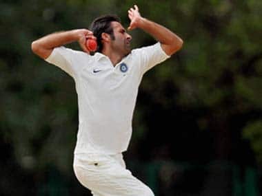 File picture of Parvez Rasool. PTI