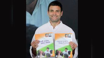 Lok Sabha 2014: Like Rahul, the Congress manifesto is a no-show