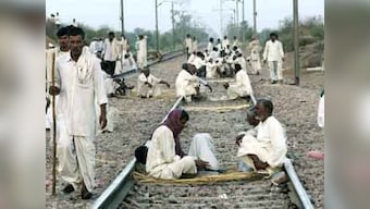  Jat activists disrupt rail traffic seeking job reservation 