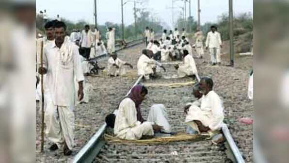  Jat activists disrupt rail traffic seeking job reservation 