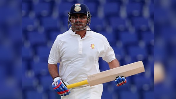 Sehwag smashes 88-ball ton in MCC win