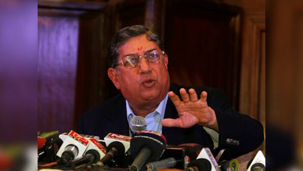 BCCI vice presidents round up on Srini, ask him to step down