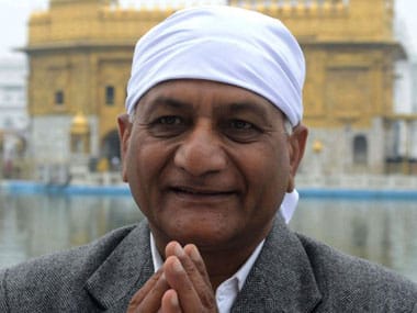 VK Singh. AFP.