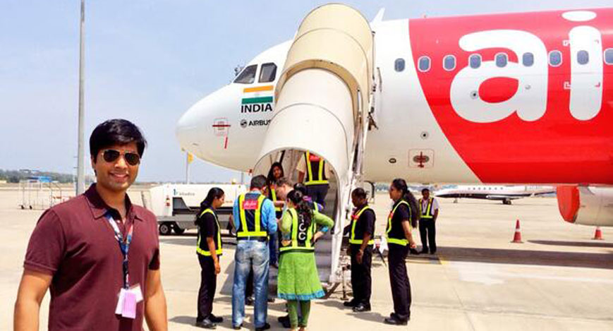 High flier CEO does his bit to ensure AirAsia India gets off the ground High flier CEO does his bit to ensure AirAsia India gets off the ground