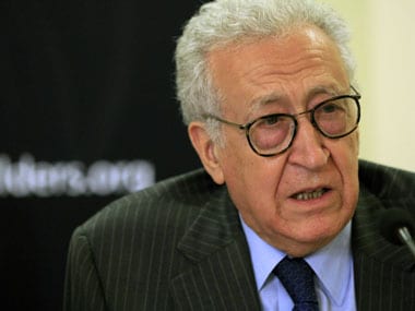 Lakhdar Brahimi. Agencies.
