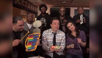 Watch: Idina Menzel sing Let It Go with Jimmy Fallon, The Roots 