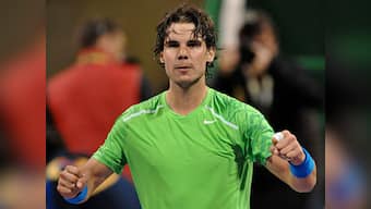 Sony Open: Nadal slugs his way past Raonic to enter semis