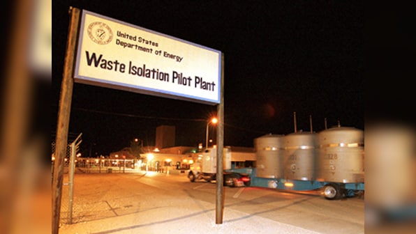 Workers preparing to enter US underground nuclear dump