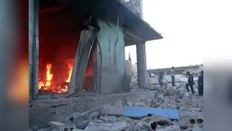 Syria airstrike kills 13 in northwest town