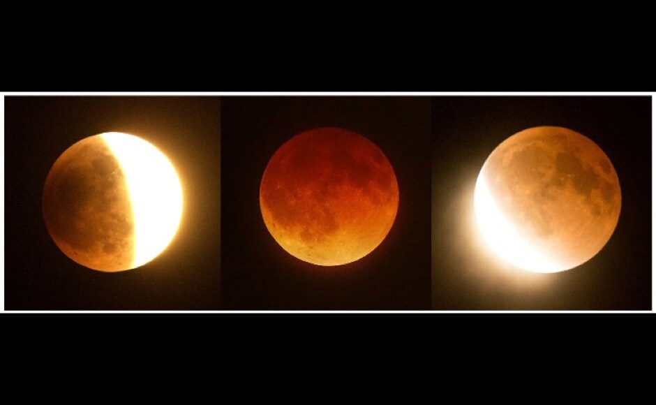 Lunar eclipse images All eyes on picturesque orangehued moonWorld News , Firstpost