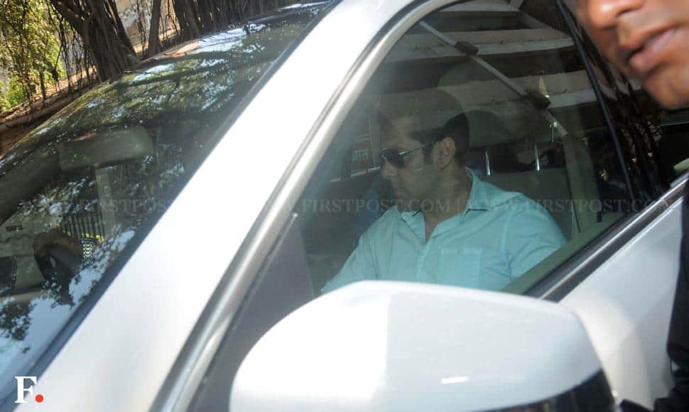 Salman Khan appears before court. Sachin Gokhale/ Firstpost