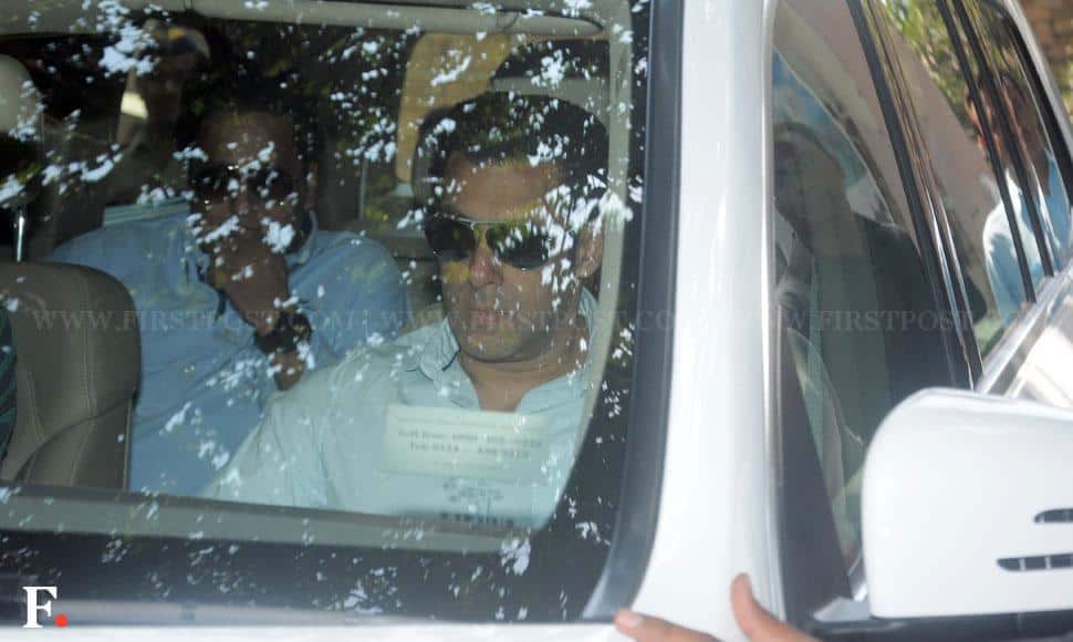 Salman Khan appears before court. Sachin Gokhale/ Firstpost