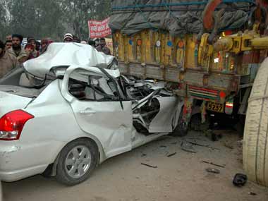 accident road india car accidents death delhi crash kashmir fatalities pti assam firstpost woman overall toll hits charts tops daily
