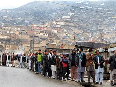 Millions of Afghans defy Taliban to vote in historic election Millions of Afghans defy Taliban to vote in historic election