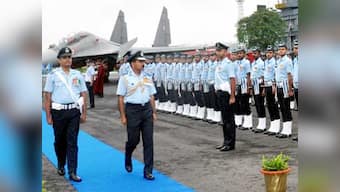  IAF chief visits air base in Assam's Chabua 