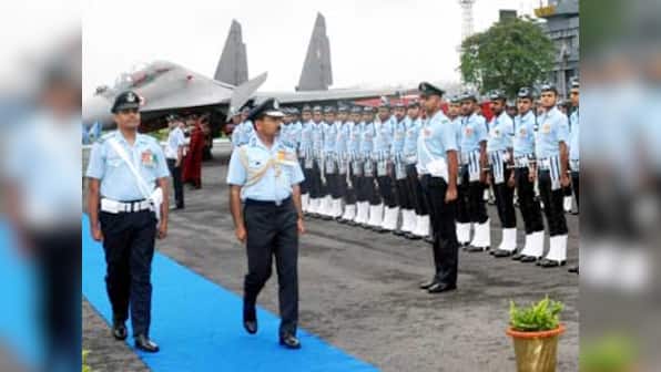  IAF chief visits air base in Assam's Chabua 
