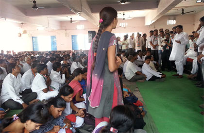 What Adarsh? On campaign trail, Ashok Chavan is untouched by scandal What Adarsh? On campaign trail, Ashok Chavan is untouched by scandal