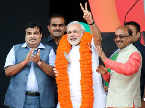 BJP promises to battle UPA's 'tax terrorism', will push GST BJP promises to battle UPA's 'tax terrorism', will push GST
