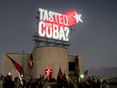 Whether Caf Cuba is revolutionary or not, its campaign surely is Whether Caf Cuba is revolutionary or not, its campaign surely is