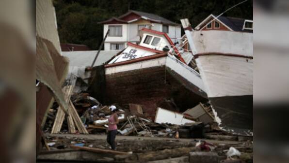 Massive quake off Chile coast sparks tsunami, no deaths reported