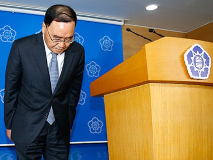 South Korean PM Chung resigns over ferry sinking