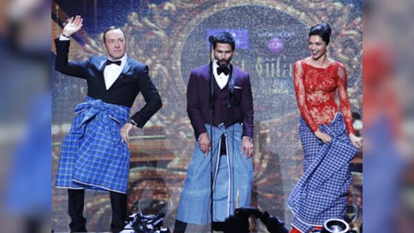 Haven't seen a more graceful man in a lungi: Deepika on Kevin Spacey