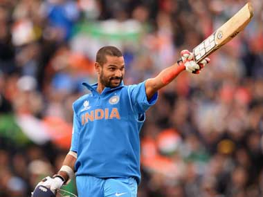 Shikhar Dhawan. Getty Images