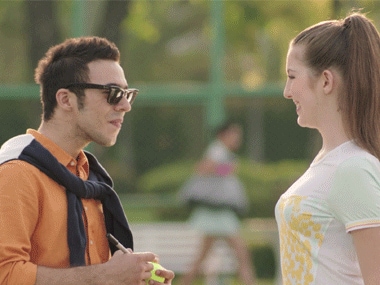 A still from the 'Sports' commercial