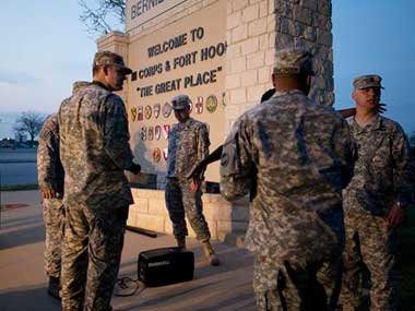 File photo of Fort Hood after the shooting. Image used for representational purposes only. AP