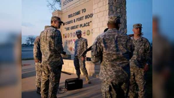 Marine shot dead by colleague at US base in North Carolina