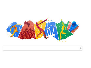 Google's doodle celebrates India-Sri Lanka World T20 final Google's doodle celebrates India-Sri Lanka World T20 final
