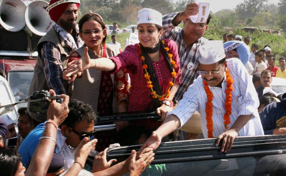 Gul Panag is AAP candidate from Chandigarh Lok Sabha seat. PTI