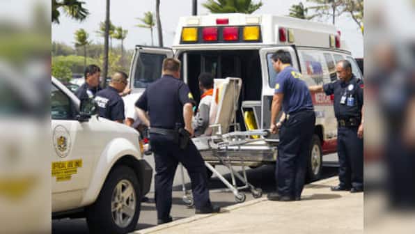 Hawaii releases video of teen dropping from jet's wheel well