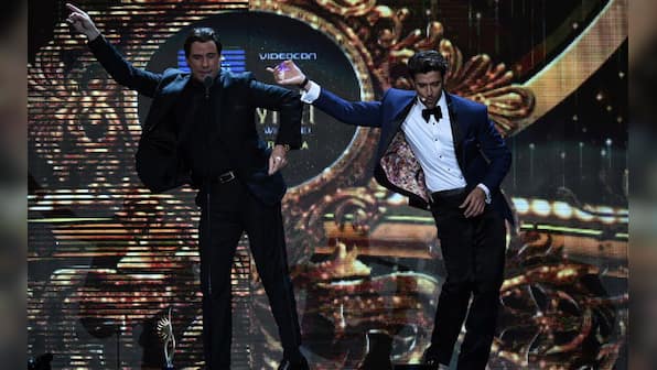 IIFA awards: Deepika, Madhuri sizzle on stage, Hollywood celebs go desi
