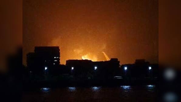 Fire breaks out on INS Matanga, no casualties reported
