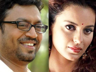 Kangana Ranaut, Irrfan Khan are Sai Kabir's Divine Lovers Kangana Ranaut, Irrfan Khan are Sai Kabir's Divine Lovers