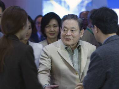 Lee Kun Hee is seen in this file photo. Reuters 