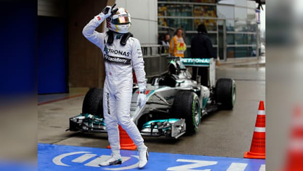 Chinese Grand Prix: Hamilton sets British record with pole