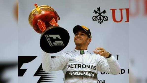 I was really just racing myself: Lewis Hamilton