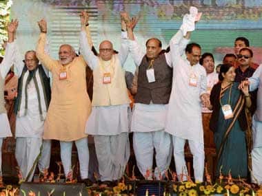 The BJP says the manifesto will cater to all sections of society. PTI