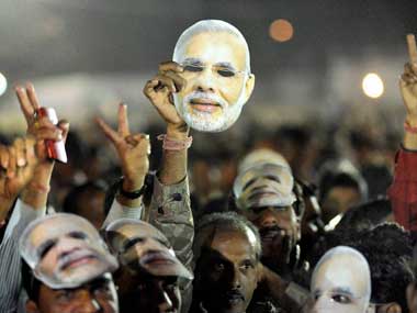 Modi lookalike in Mumbai makes most of poll fever Modi lookalike in Mumbai makes most of poll fever