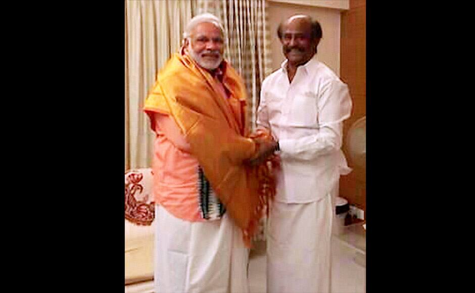 rajinikanth modi