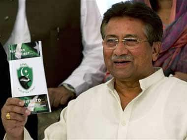 Musharraf's entry into politics failed. AP 