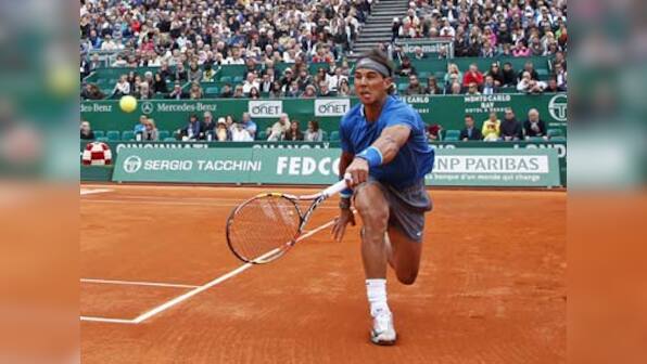Nadal stutters but ultimately steamrolls to win in Monte Carlo