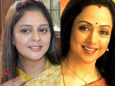 Nagma, Hema and other celebs dominate poll related search on Google Nagma, Hema and other celebs dominate poll related search on Google