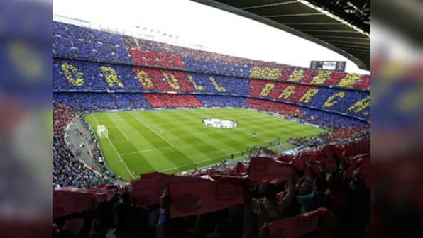 Champions League: Barcelona's Camp Nou opens its doors first time after violent crackdown of Catalonia referendum