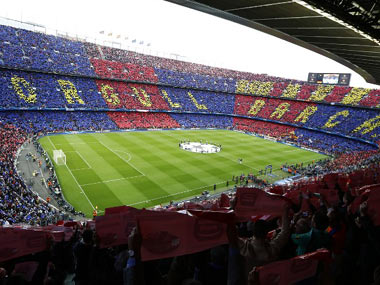 Champions League: Barcelona's Camp Nou opens its doors first time after violent crackdown of Catalonia referendum Champions League: Barcelona's Camp Nou opens its doors first time after violent crackdown of Catalonia referendum