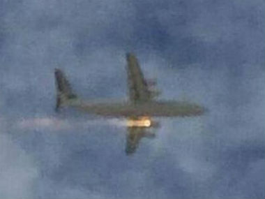 Australia: Plane makes emergency landing after engine catches fire Australia: Plane makes emergency landing after engine catches fire