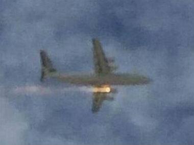 Australia: Plane makes emergency landing after engine catches fire